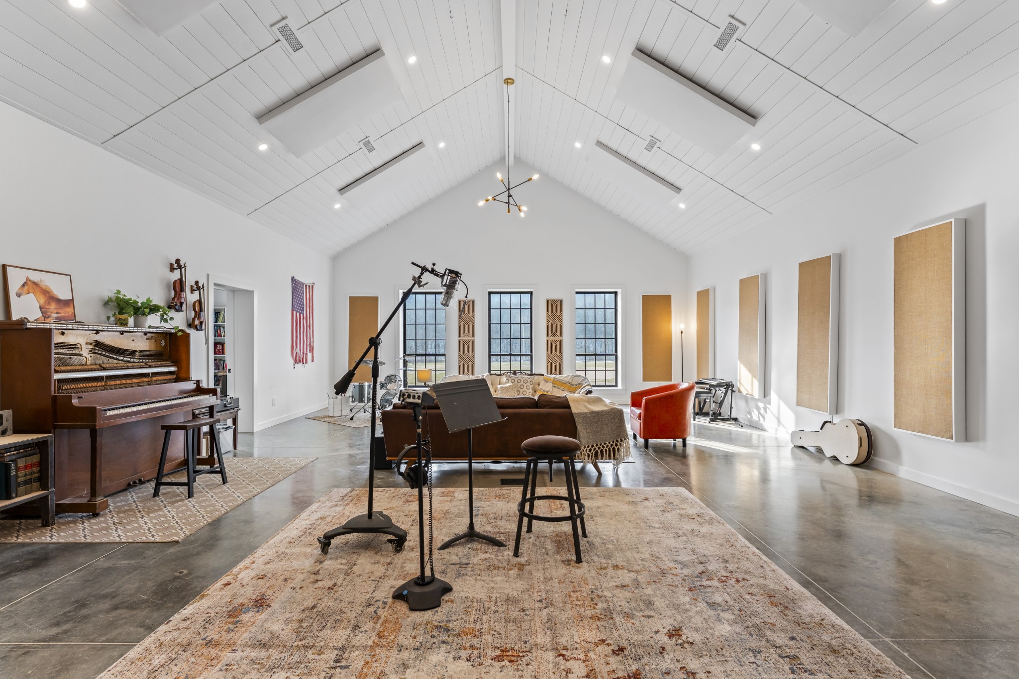 105 Mc Kinney Road Gordonsville, TN 38563 - Photo 62 of 91 a living room with furniture a rug and a large window