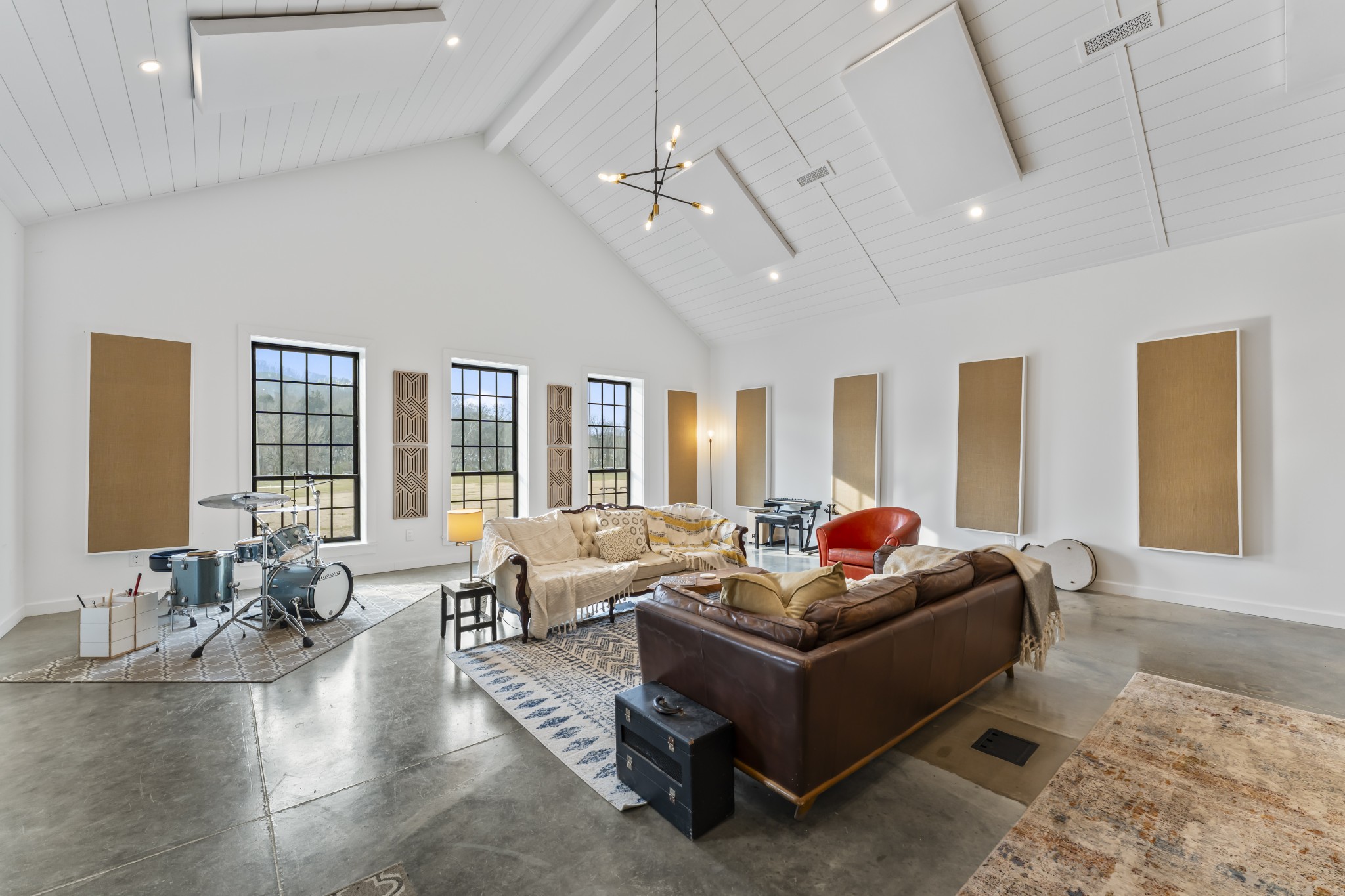 105 Mc Kinney Road Gordonsville, TN 38563 - Photo 64 of 91 a living room with furniture and floor to ceiling window