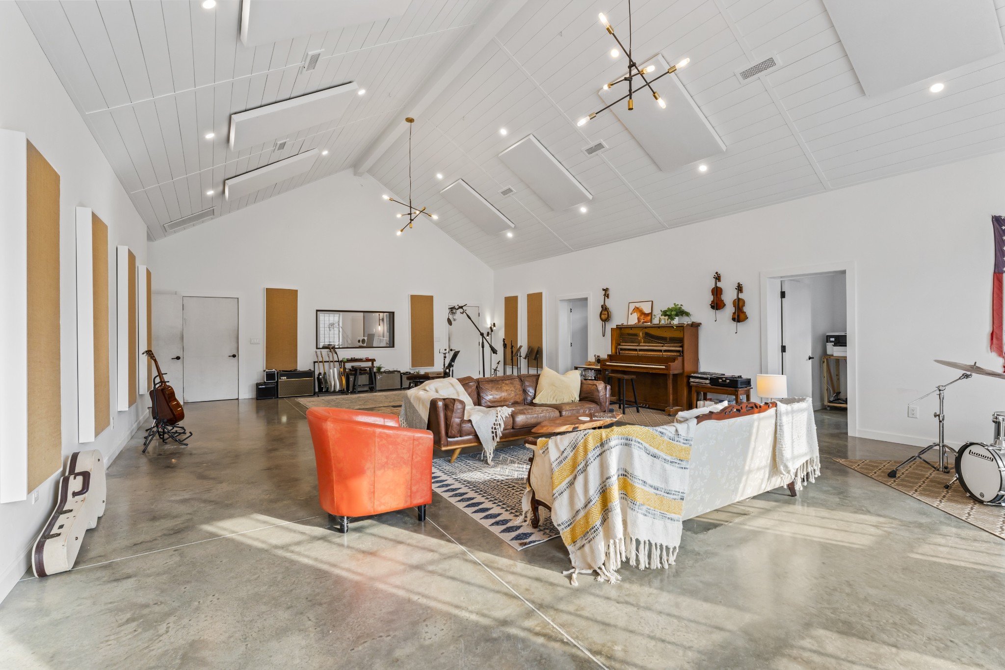 105 Mc Kinney Road Gordonsville, TN 38563 - Photo 66 of 91 a living room with furniture and a flat screen tv