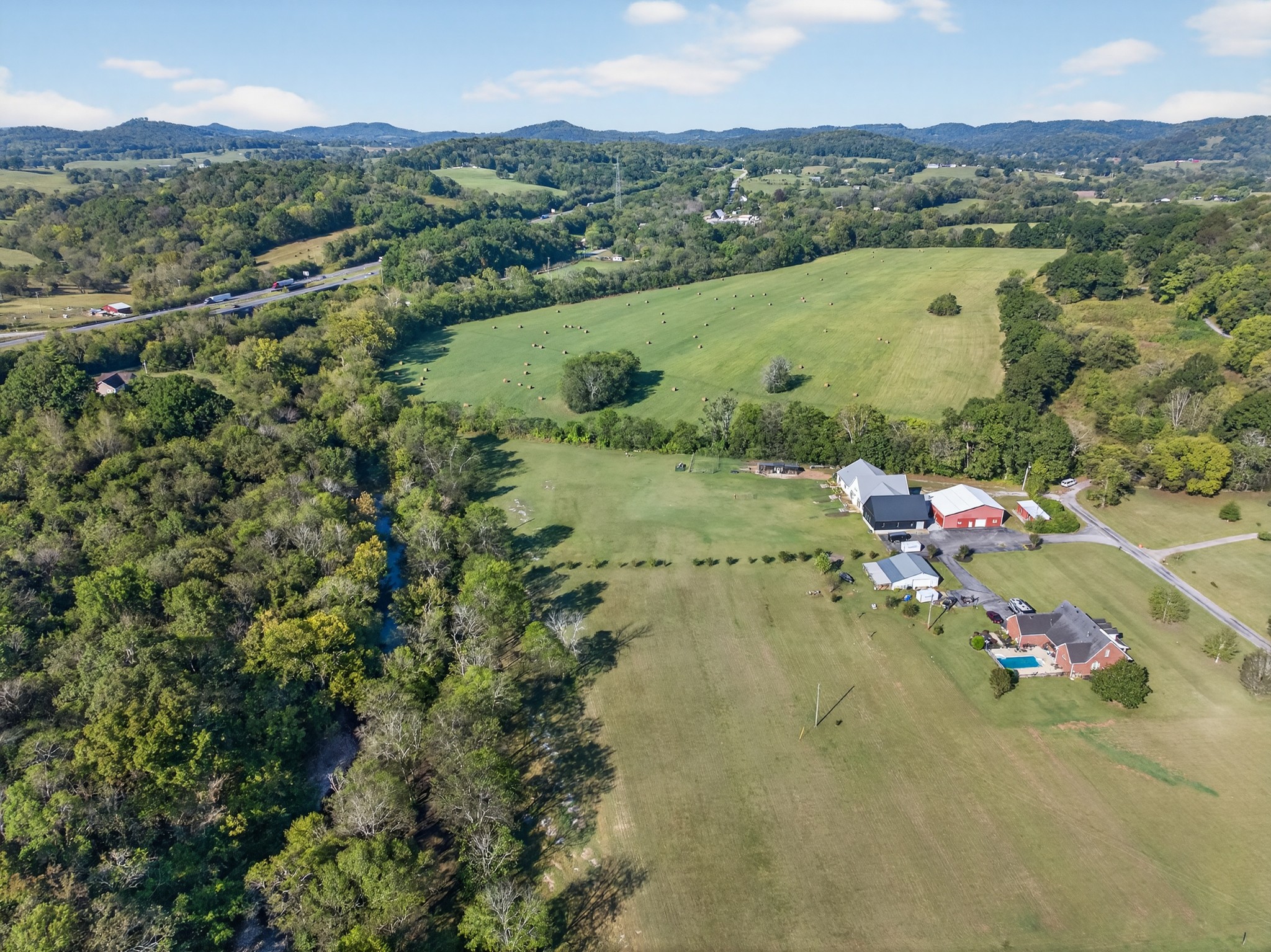 105 Mc Kinney Road Gordonsville, TN 38563 - Photo 89 of 91 an aerial view of a city with mountains