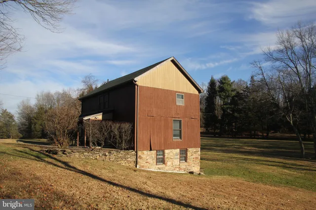 a backyard of a house