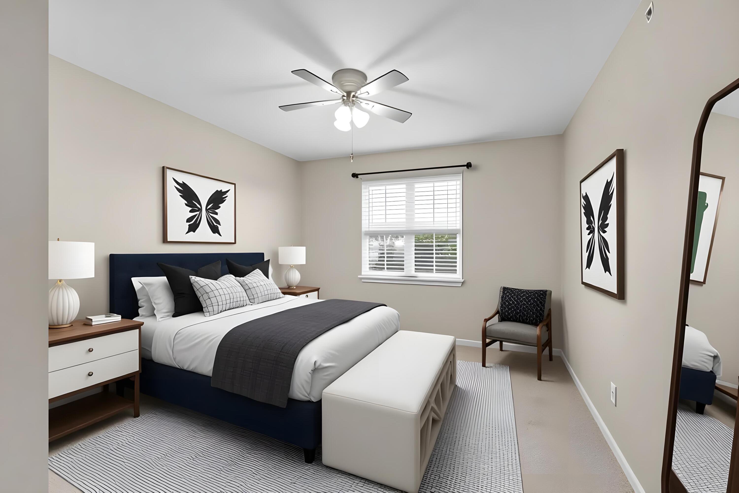 16992 Farmington Road, Unit 104 Livonia, MI 48154 - Photo 14 of 16 Bedroom 2 VR Staged