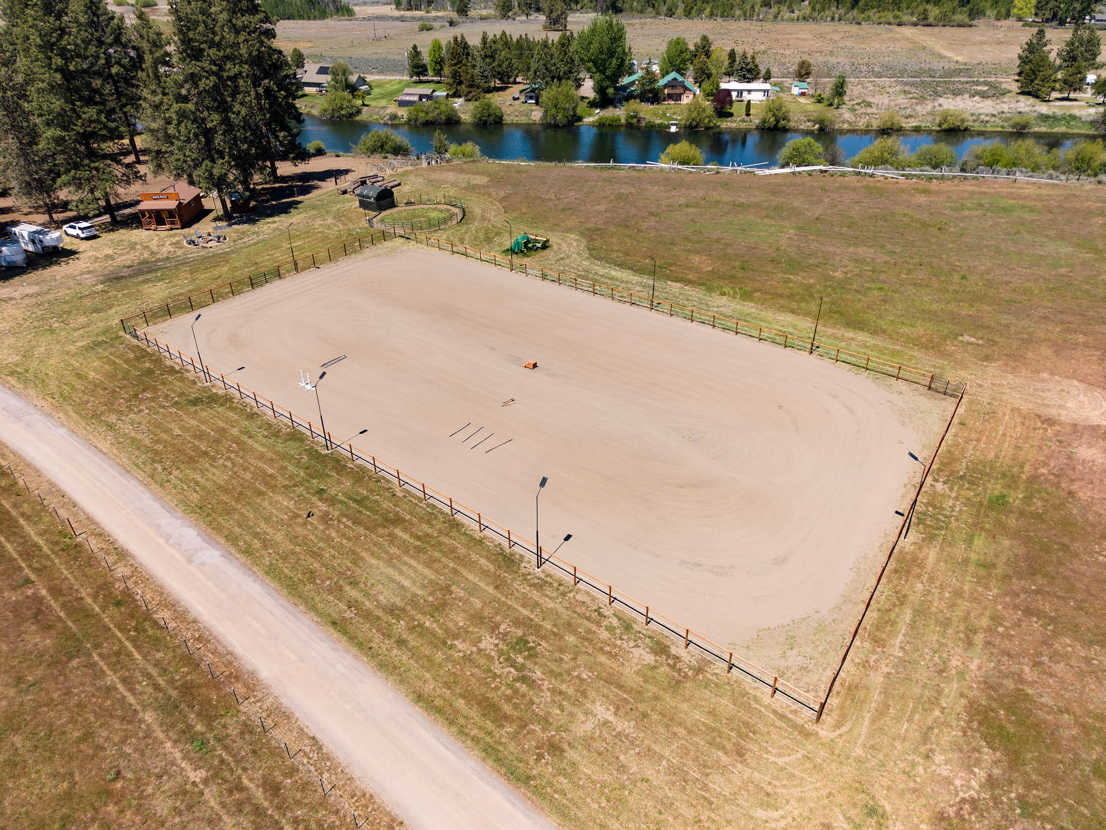 32907 River Bend Road Chiloquin, OR 97624 - Photo 55 of 83 a view of a swimming pool