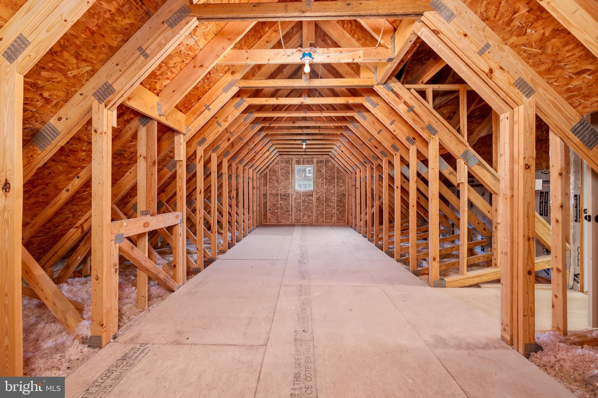 4574 Old Saucon Road Bethlehem, PA 18015 - Photo 37 of 44 Unfinished Space Above the Garage