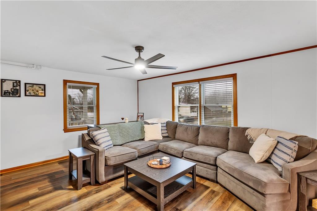 156 Manor Road Delmont, PA 15626 - Photo 18 of 32 14x17 Beautiful Vinyl Plank Flooring Throughout the Main Living Areas.