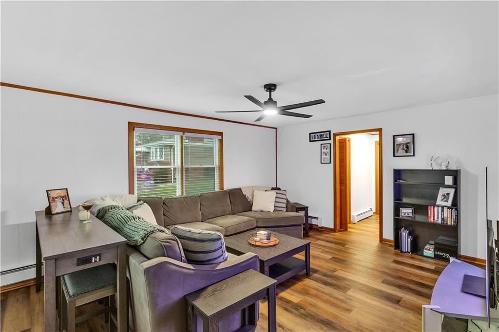 156 Manor Road Delmont, PA 15626 - Photo 19 of 32 14x17 Spacious Family Room - Open to Hallway to Full Bath and Kitchen.