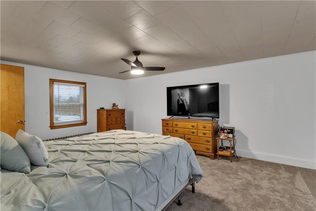 156 Manor Road Delmont, PA 15626 - Photo 21 of 32 Master Bedroom, Upper Level. 14x17.