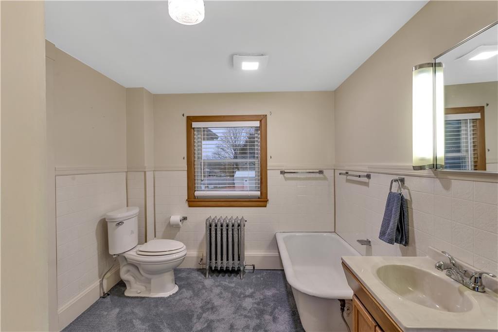 156 Manor Road Delmont, PA 15626 - Photo 25 of 32 Full Bath with Tub and Window on Upper Level.
