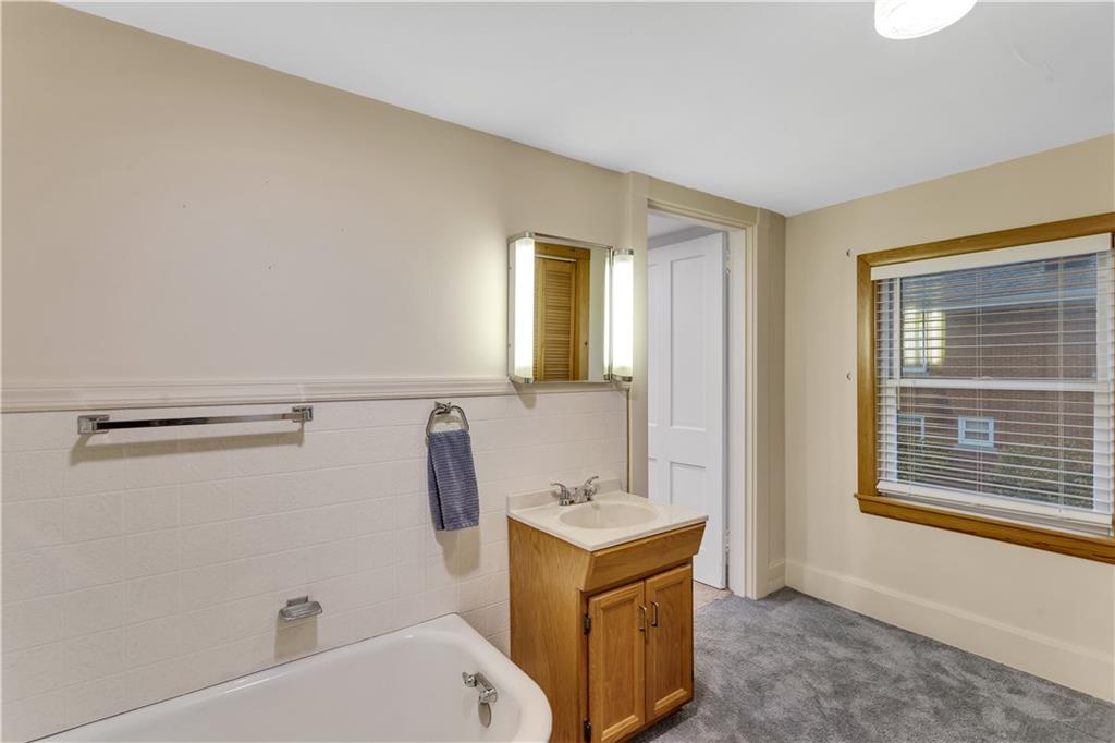 156 Manor Road Delmont, PA 15626 - Photo 26 of 32 Another View of Upper Level Full Bath. Large Linen Closet Not Shown.