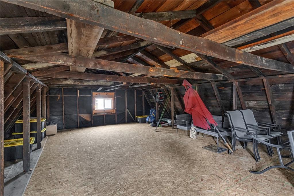 156 Manor Road Delmont, PA 15626 - Photo 32 of 32 Loft Storage or Potential Studio / Office Space - 23x27 Above Garage