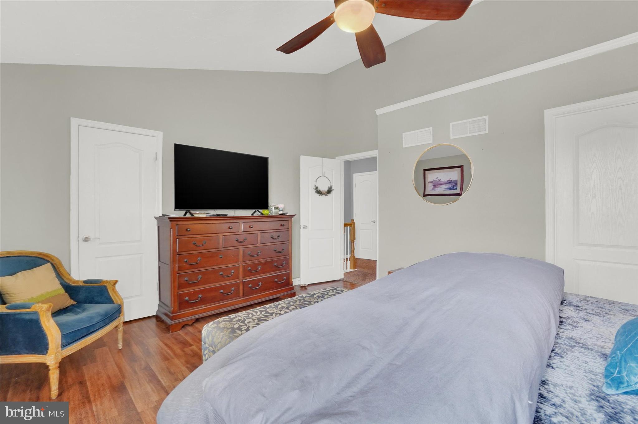 2411 Schultz Way, Unit 37 York, PA 17402 - Photo 20 of 32 a bedroom with a bed and a flat screen tv
