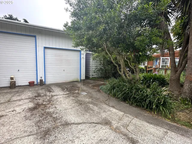 a house with a outdoor space