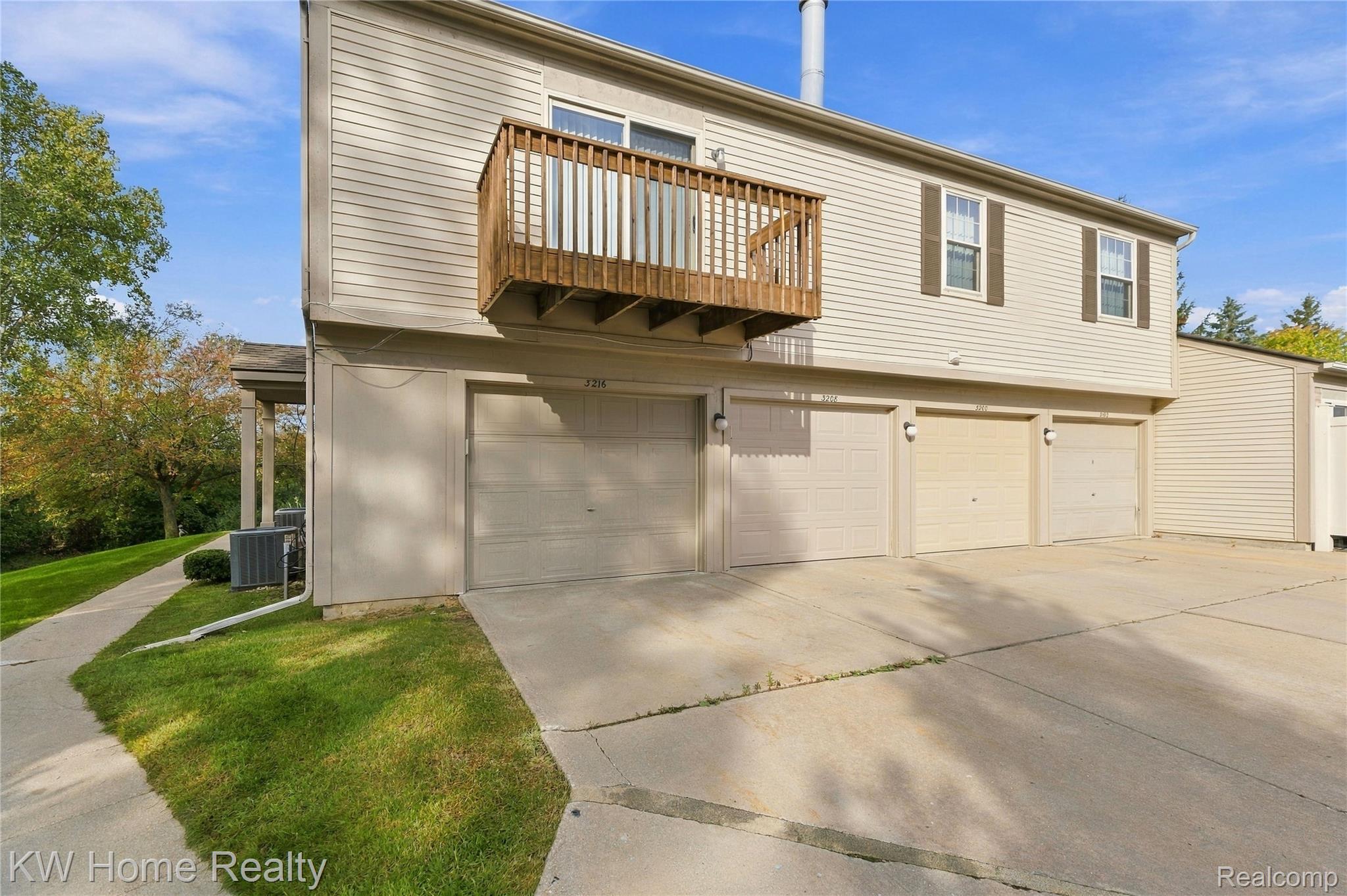 3216 High Pointe Ridge Road Lake Orion, MI 48359 - Photo 20 of 24 You'll enjoy the elevated balcony/deck accessible through the Living Room doorwall