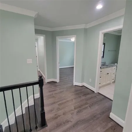 wooden floor in an empty room