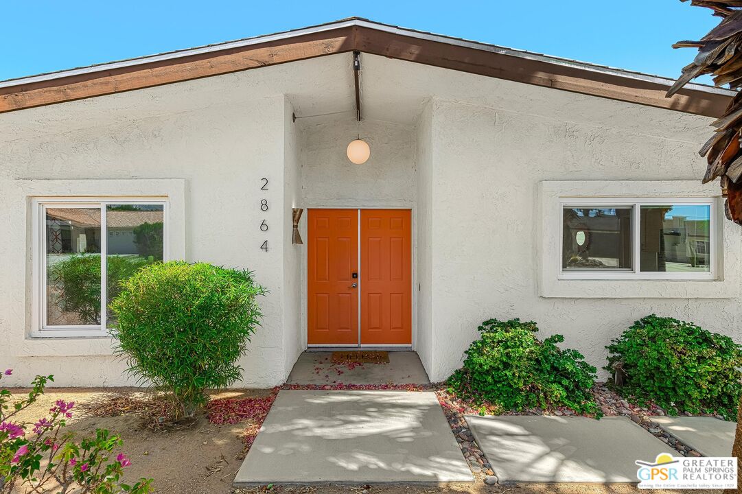 2864 East Valencia Road Palm Springs, CA 92262 - Photo 3 of 31 a front view of a house