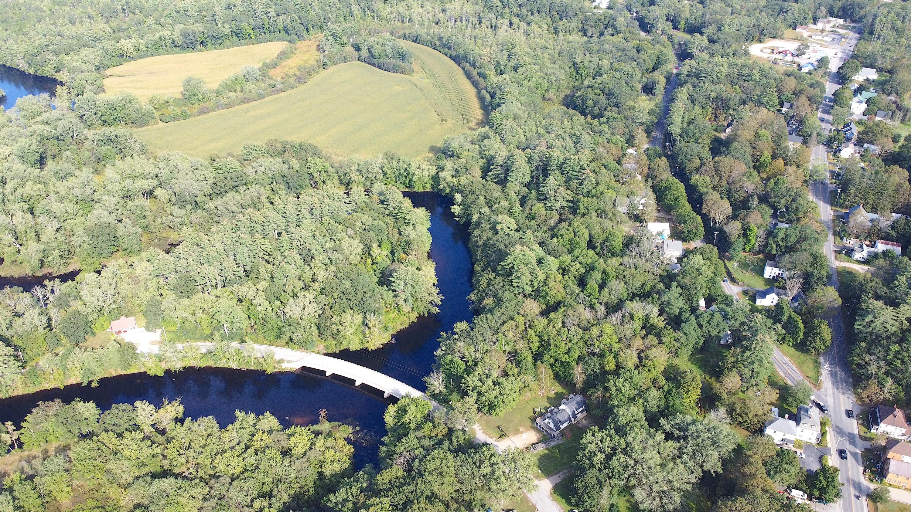 25 Bridge Street Cornish, ME 04020 - Photo 4 of 39 Bridge Aerial Shot1