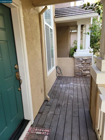 a view of a house with wooden floor