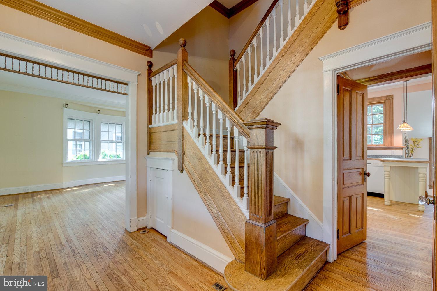 228 Poplar Avenue Wayne, PA 19087 - Photo 6 of 32 Original staircase-