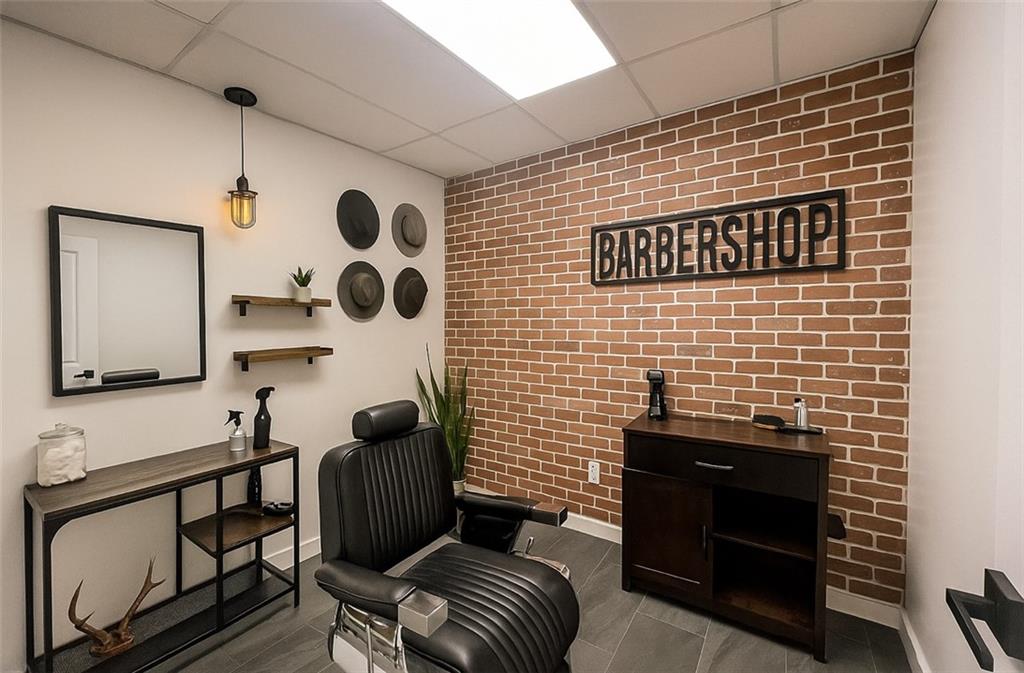 7855 Roswell Road Atlanta, GA 30350 - Photo 10 of 24 a view of workspace with wooden floor