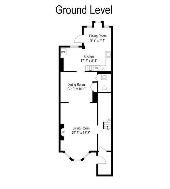 358 74th Street Brooklyn, NY 11209 - Photo 37 of 41 a picture of a bench in a building