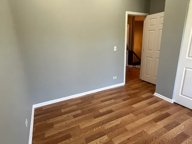 a view of wooden floor