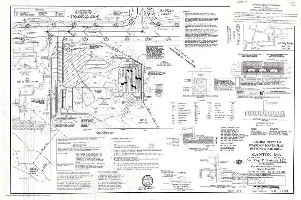 16 Stonewood Drive Canton, MA 02021 - Photo 5 of 6 a black and white photo of a picture