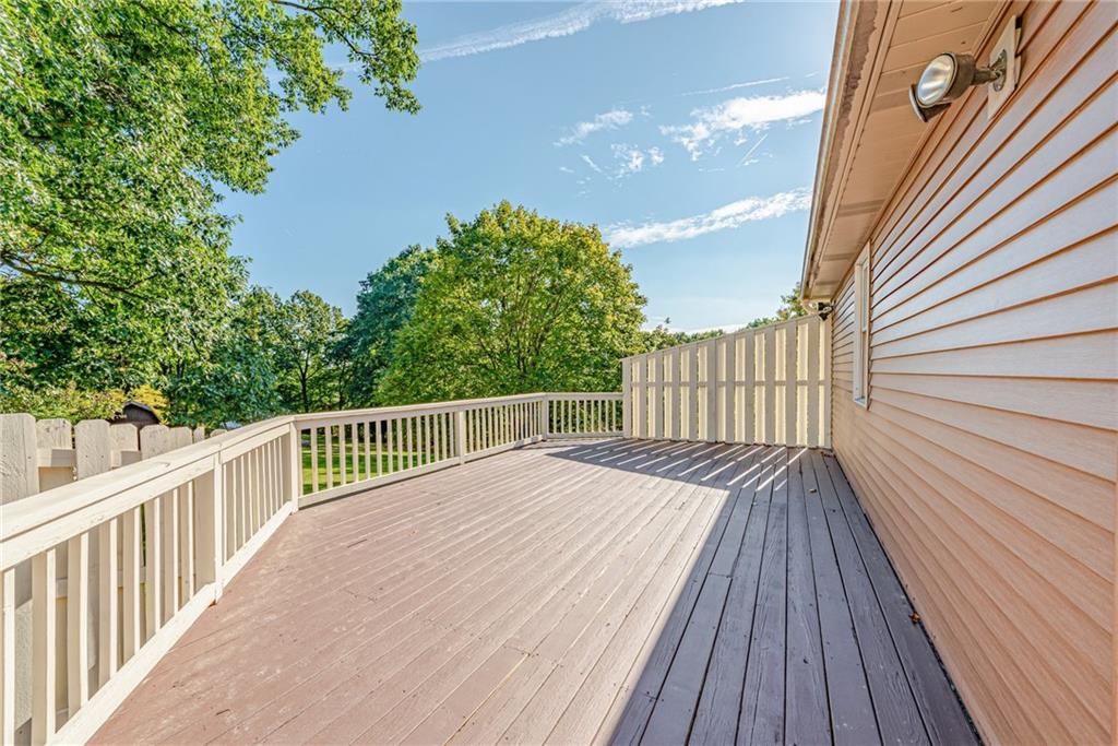 456 Chicora Road Butler, PA 16001 - Photo 28 of 36 a balcony with wooden floor and fence