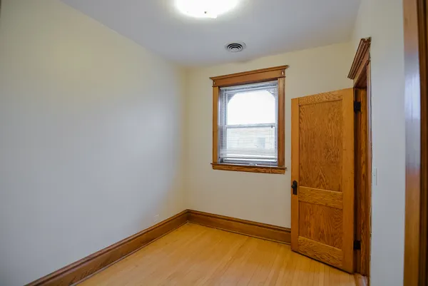 a view of a room with window