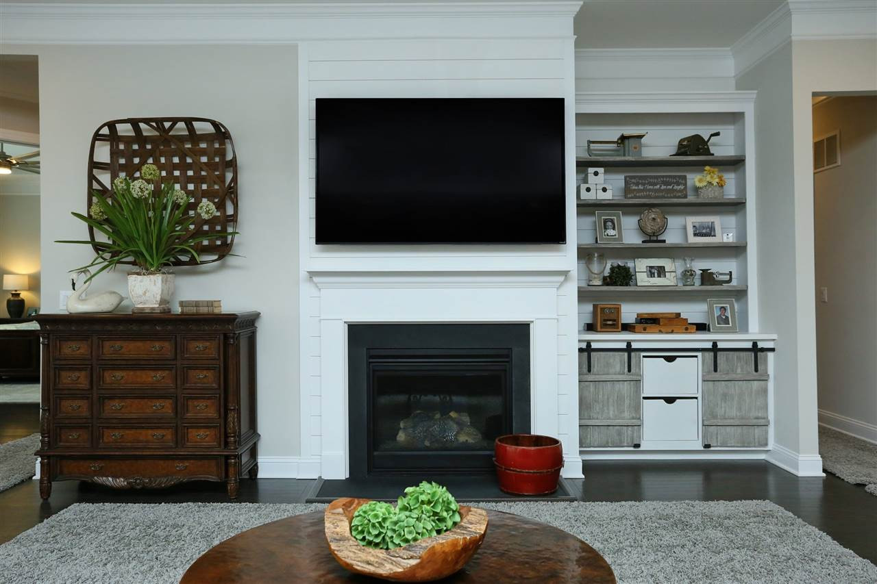 8437 Lentic Court Raleigh, NC 27615 - Photo 4 of 17 Fireplace