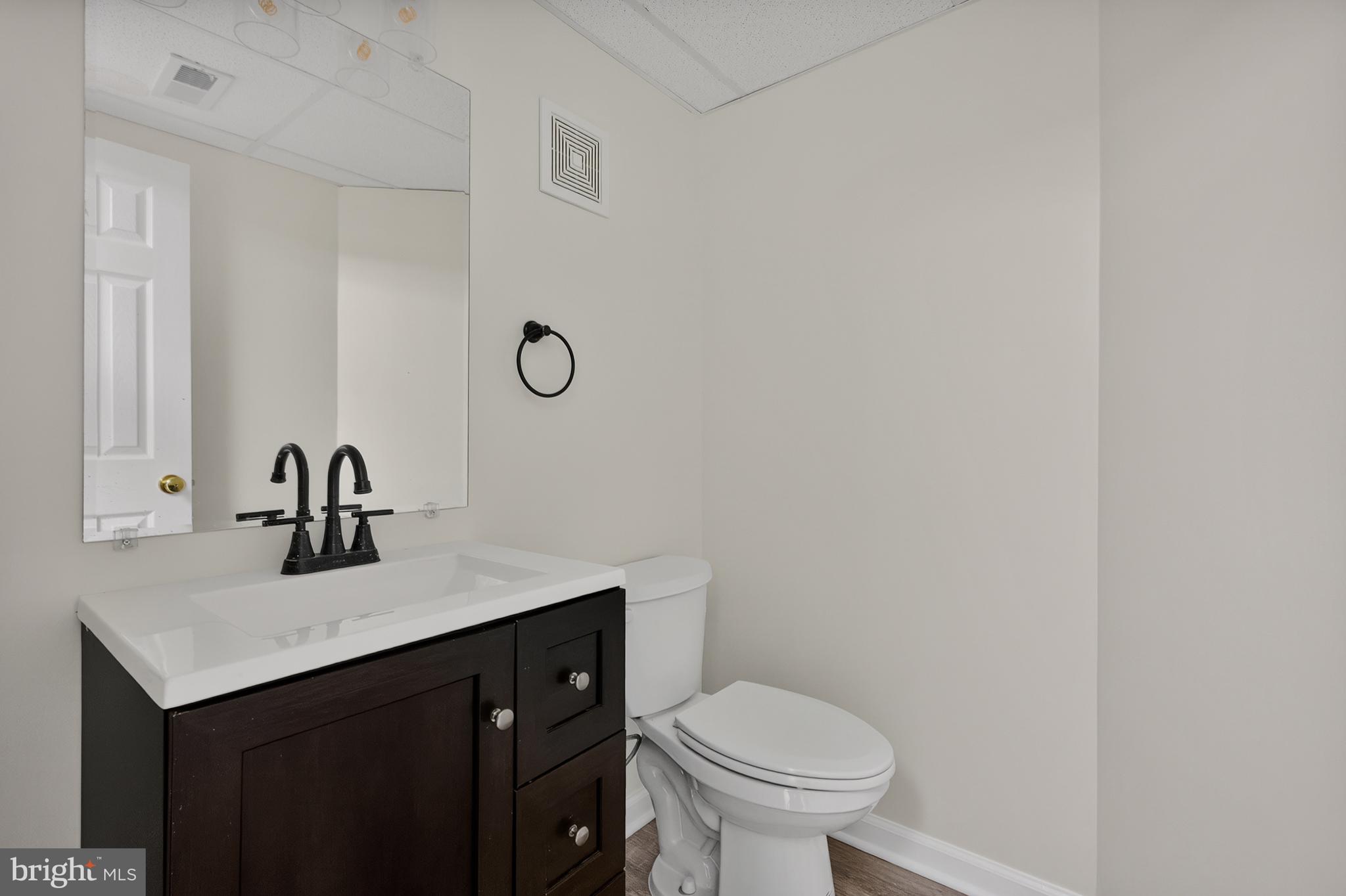 37896 Legard Farm Road Purcellville, VA 20132 - Photo 69 of 117 a bathroom with a sink vanity and toilet