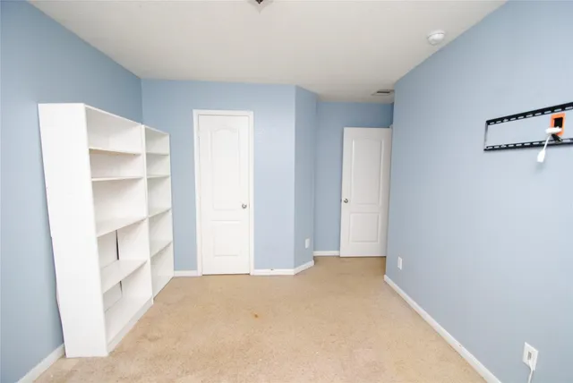 a view of empty room