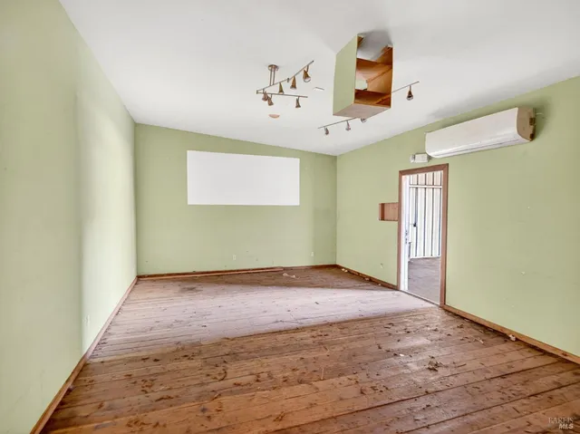 a sign on the side of the road