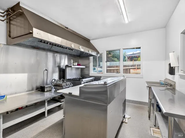 a room with gym equipment