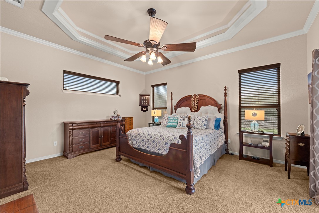 2649 Bowles Ranch Road Belton, TX 76513 - Photo 14 of 36 a bedroom with bed and window