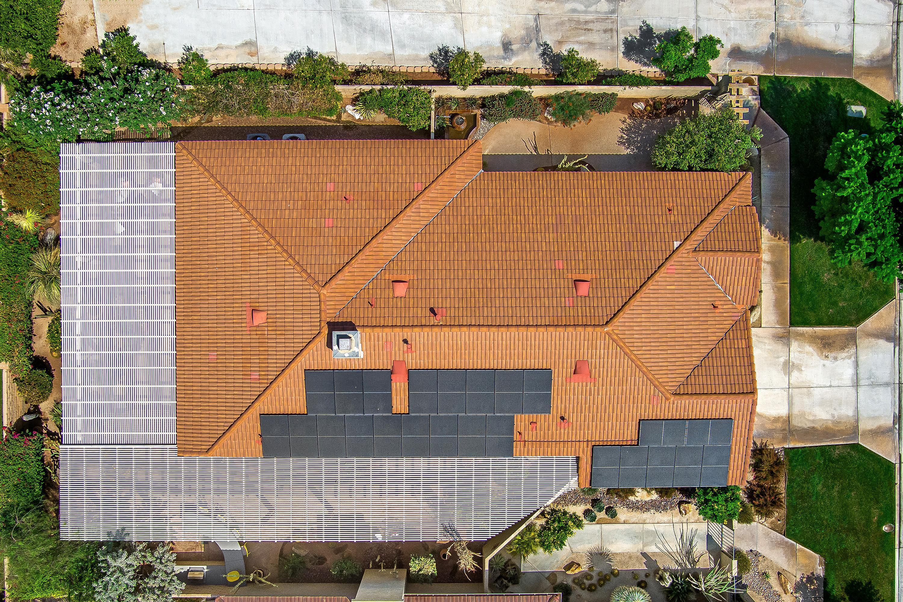 7 Florentina Drive Rancho Mirage, CA 92270 - Photo 40 of 45 a aerial view of a house with a yard