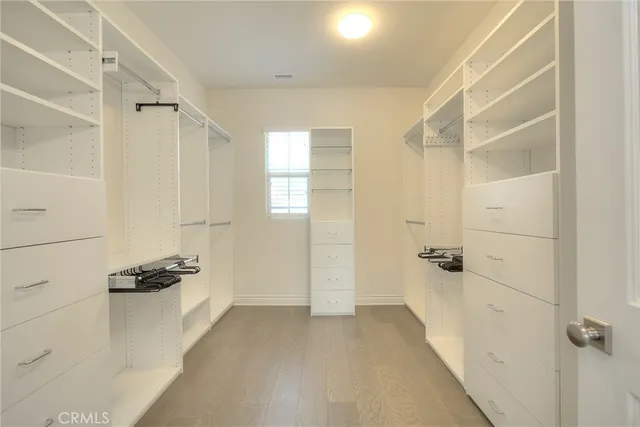 a view of a hallway with entryway