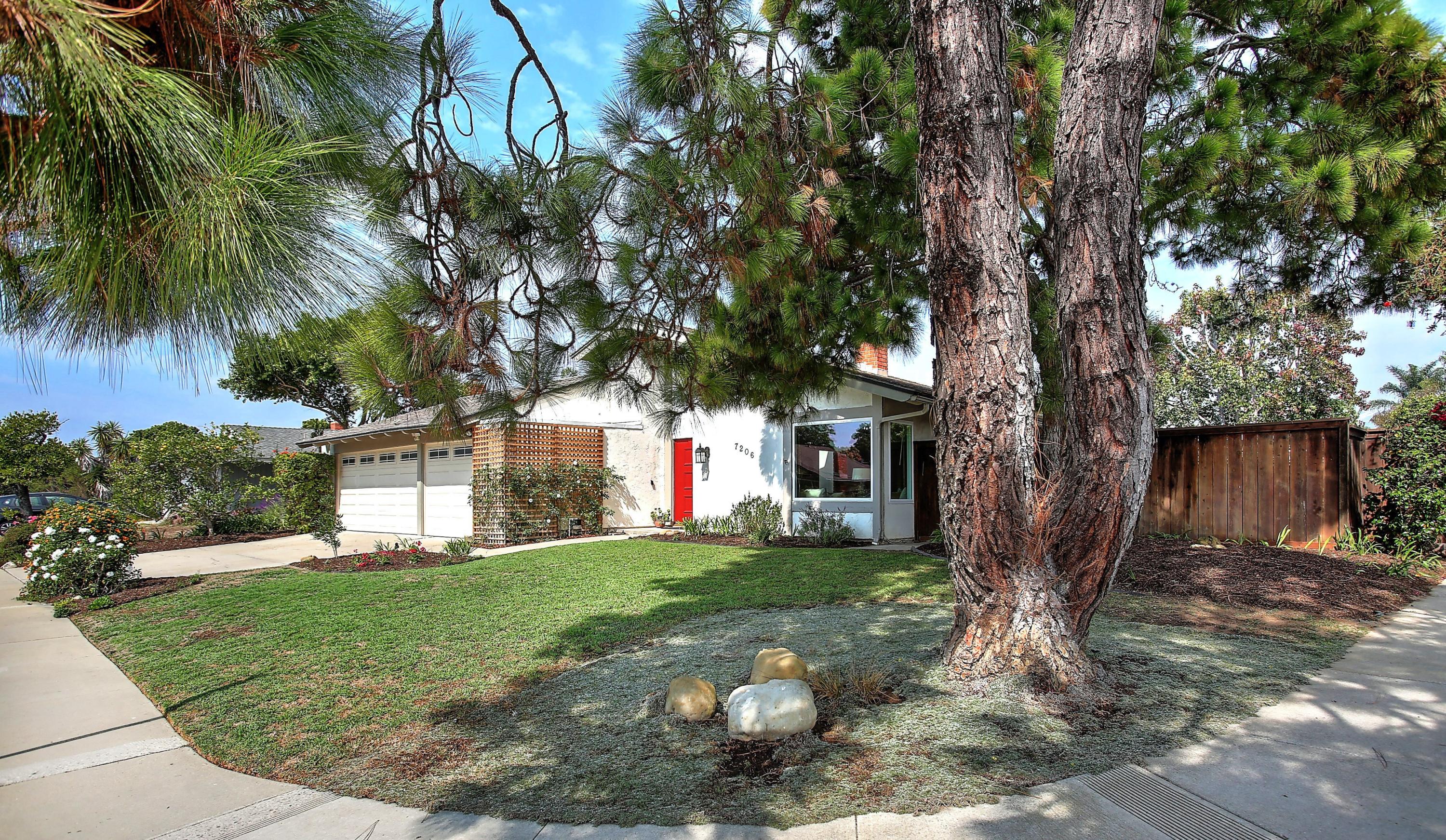 7206 Georgetown Road Goleta, CA 93117 - Photo 33 of 34 a front view of a house with garden