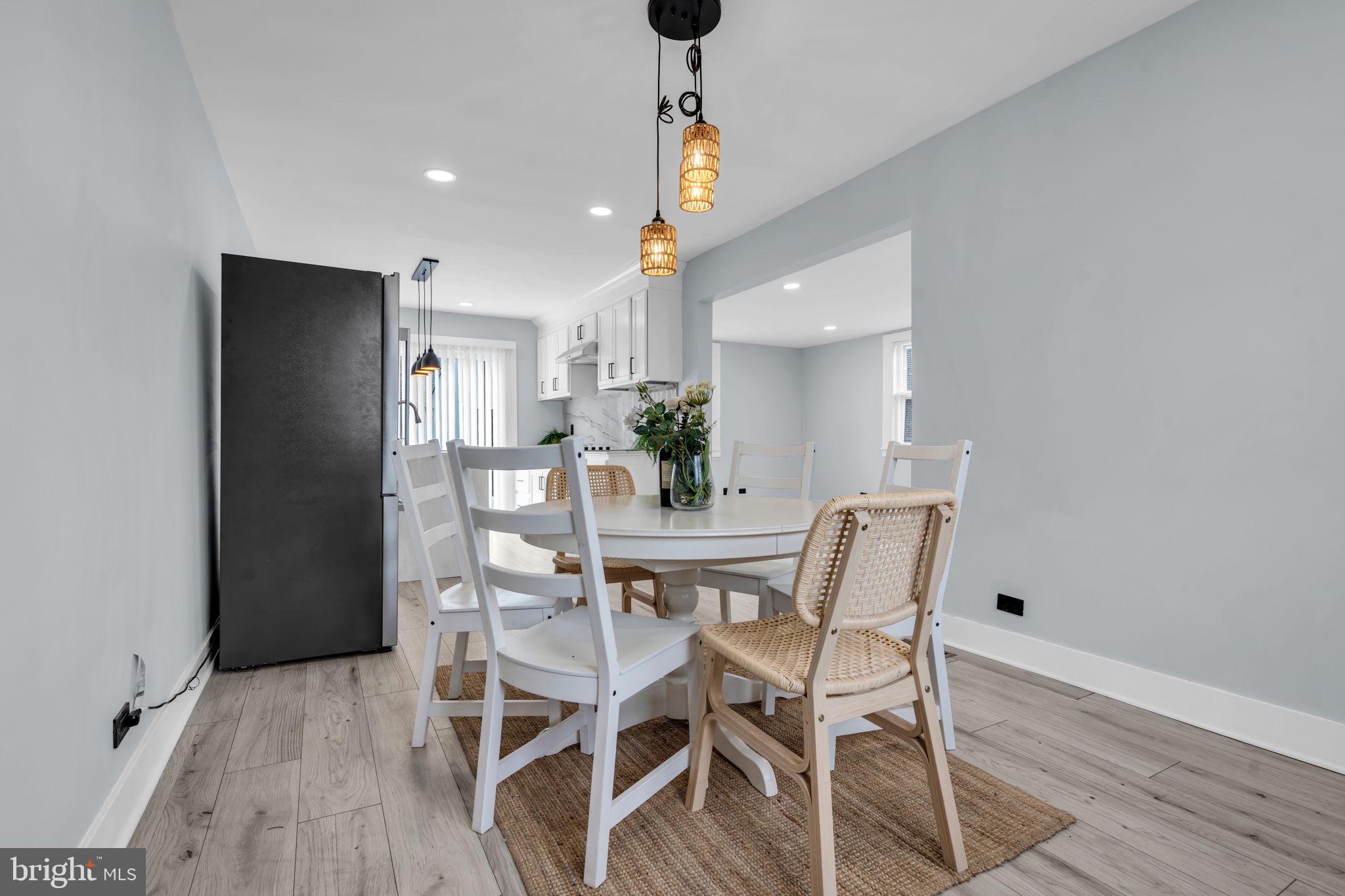 116 Hough Street Pemberton, NJ 08068 - Photo 9 of 25 a dining room with furniture and wooden floor