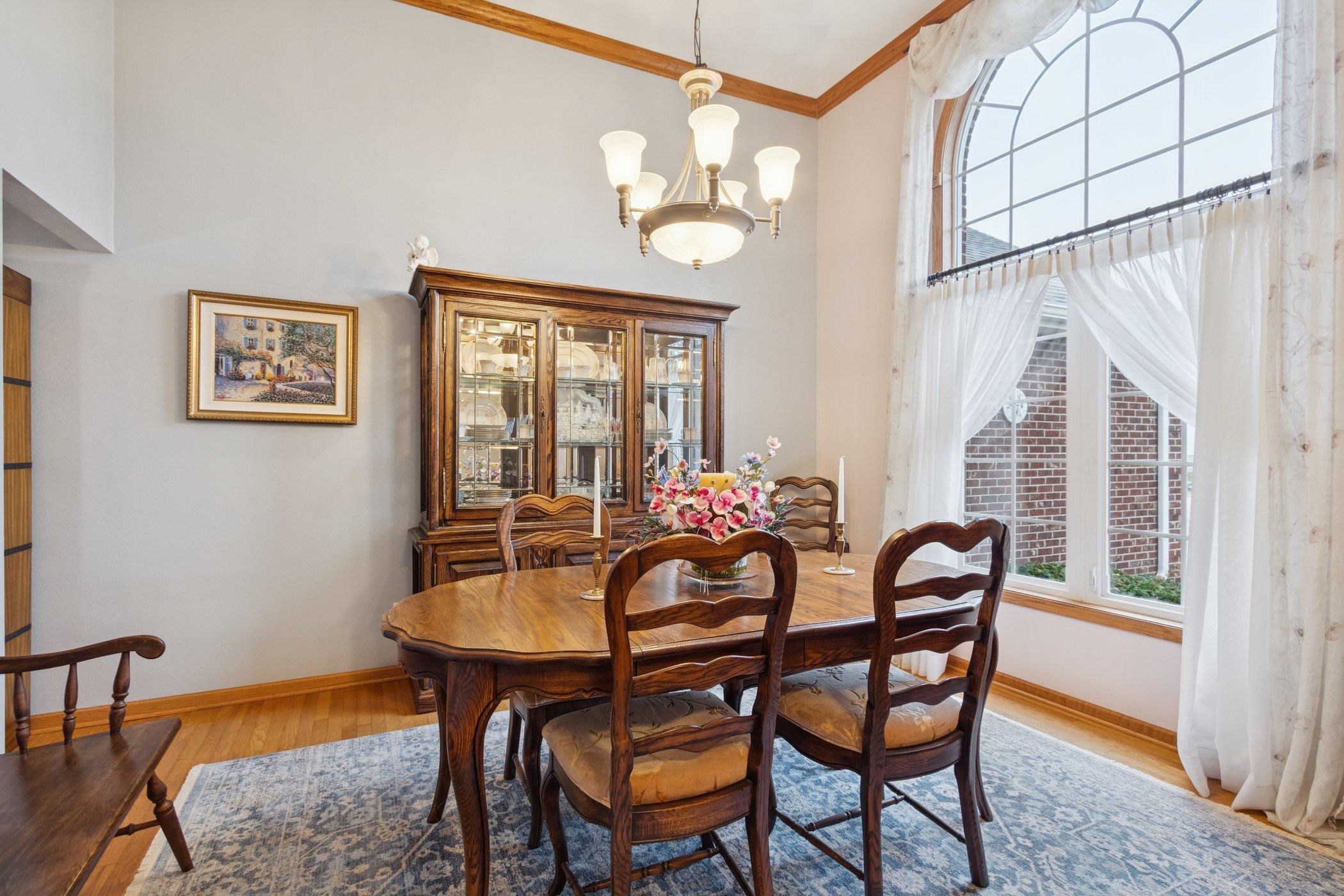 638 Merrion Road Roscoe, IL 61073 - Photo 56 of 64 a view of a dining room with furniture window and outside view