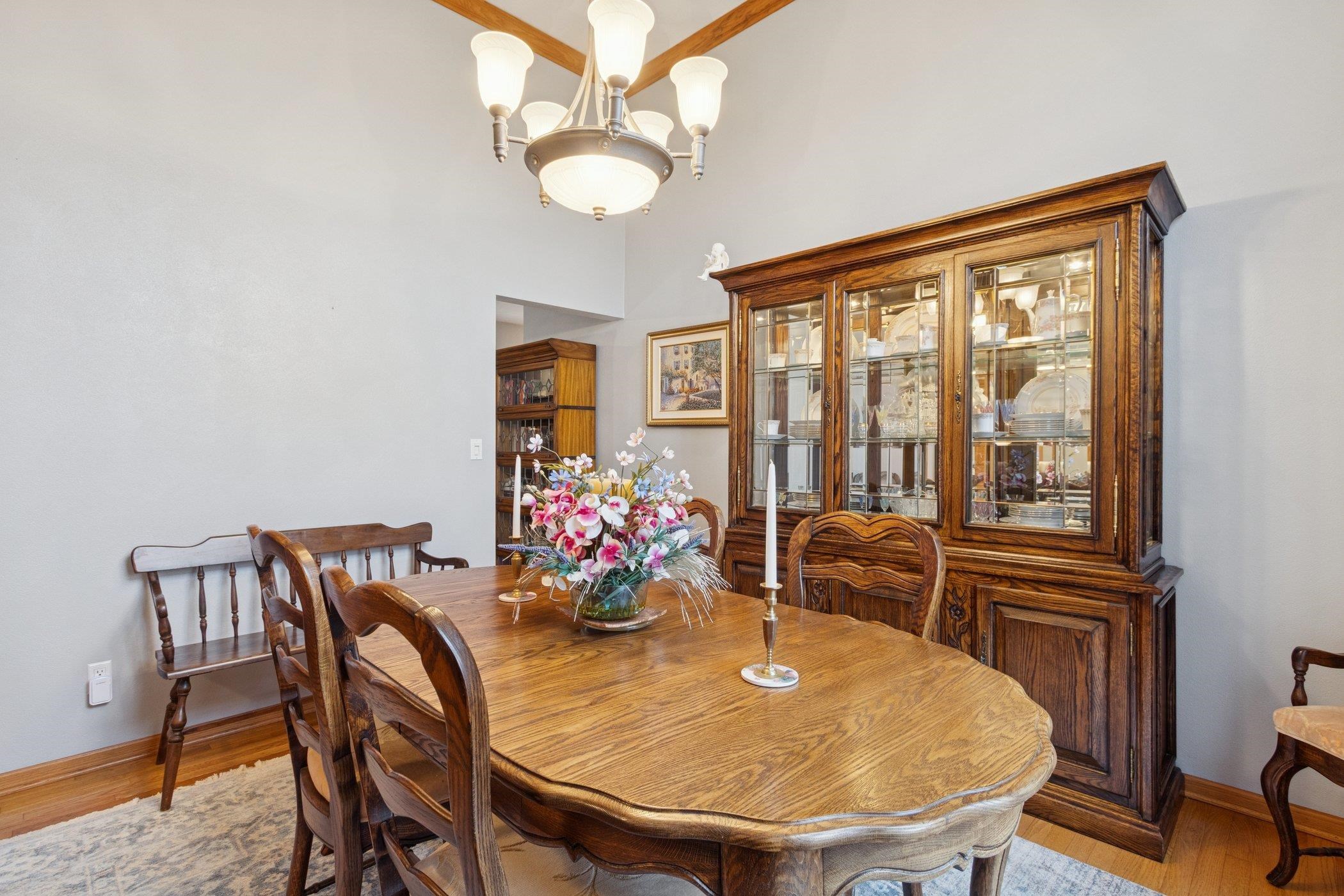 638 Merrion Road Roscoe, IL 61073 - Photo 57 of 64 a view of a dining room with furniture window and outside view