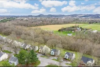 a view of lake with mountain