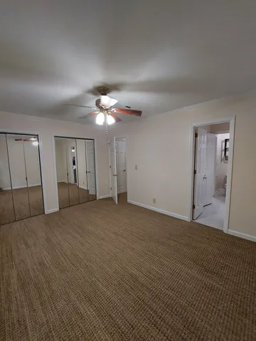 a view of a livingroom with a chandelier