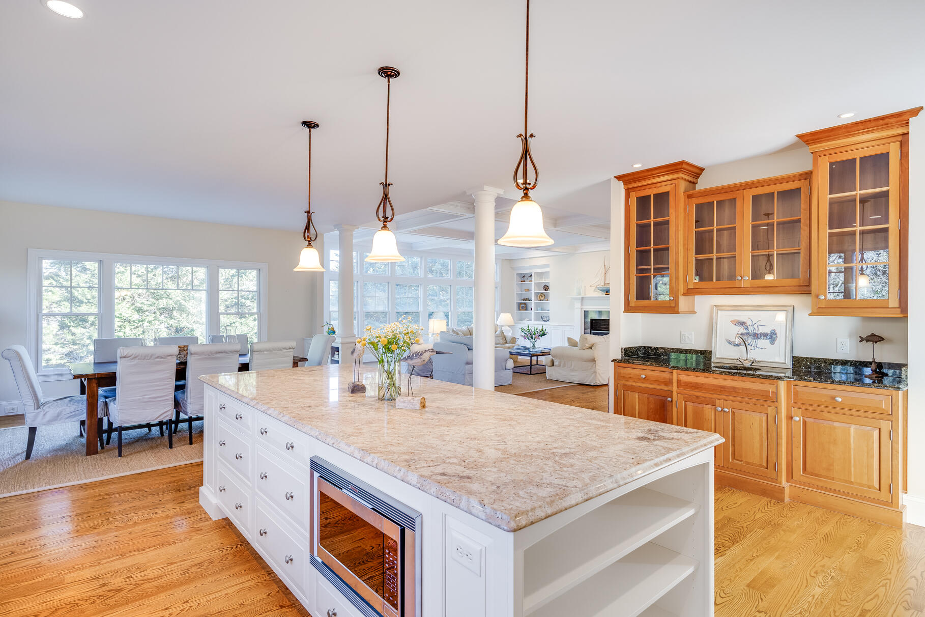 335 Stage Island Road Chatham, MA 02633 - Photo 33 of 71 Kitchen and Wet Bar