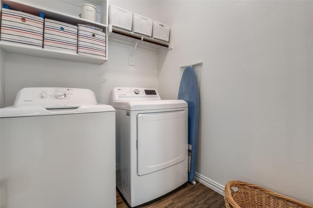 14845 Gilley Lane Fort Worth, TX 76052 - Photo 7 of 35 a utility room with dryer and washer