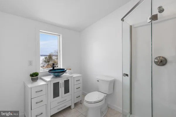 a room with a window