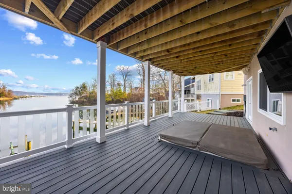 a view of outdoor space with seating space