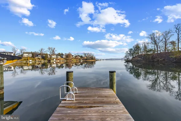 a view of a balcony with lake view