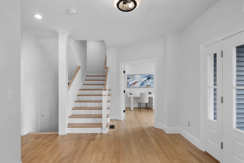 6 Rowell Road Middleton, MA 01949 - Photo 17 of 35 a view of entryway with wooden floor