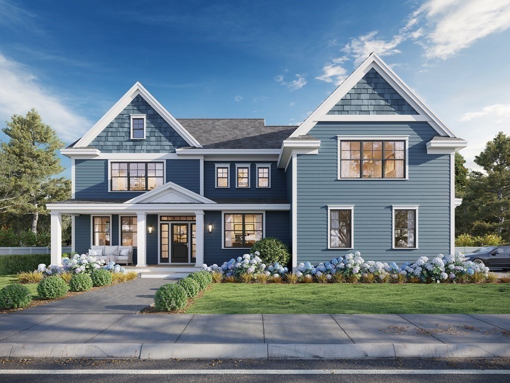 6 Rowell Road Middleton, MA 01949 - Photo 35 of 35 a front view of a house with a yard