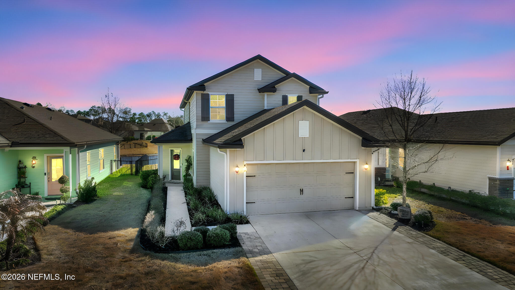 82 Tree Frog Way St. Augustine, FL 32095 - Photo 2 of 66 3-web-or-mls-DJI_0877 day to dusk